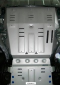 Алюминиевая защита КПП+РК для VW Amarok 2016+