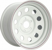 Диск OFF-ROAD Wheels  JEEP стальной белый 5х127 8xR17 ET-0 (круг. отв.)