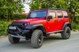 Jeep Wrangler MT35 Red CAR